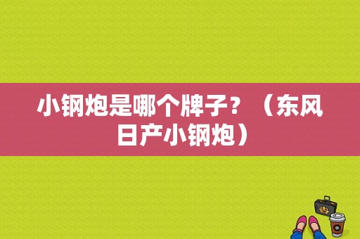 小钢炮是哪个牌子？（东风日产小钢炮）-图1