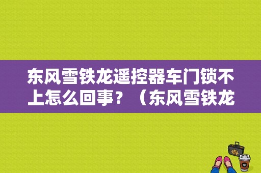 东风雪铁龙遥控器车门锁不上怎么回事？（东风雪铁龙dc7165dta报价）-图1