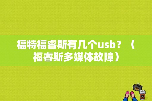 福特福睿斯有几个usb？（福睿斯多媒体故障）-图1