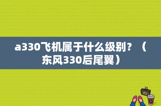 a330飞机属于什么级别？（东风330后尾翼）-图2