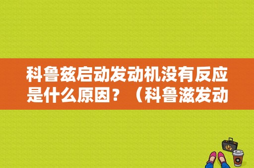 科鲁兹启动发动机没有反应是什么原因？（科鲁滋发动机故障）-图1