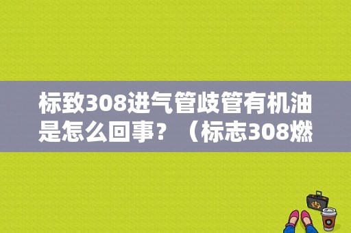 标致308进气管歧管有机油是怎么回事？（标志308燃油蒸发清洗阀故障）-图1