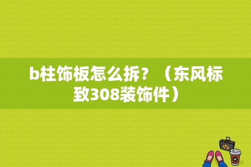 b柱饰板怎么拆？（东风标致308装饰件）-图1