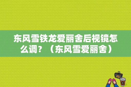 东风雪铁龙爱丽舍后视镜怎么调？（东风雪爱丽舍）-图1