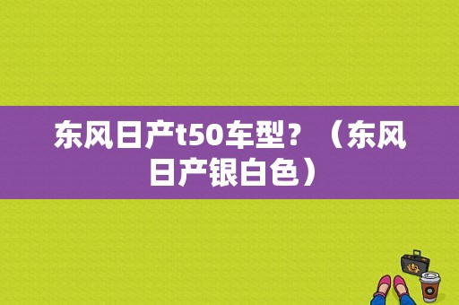 东风日产t50车型？（东风日产银白色）-图1