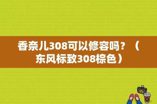 香奈儿308可以修容吗？（东风标致308棕色）-图1
