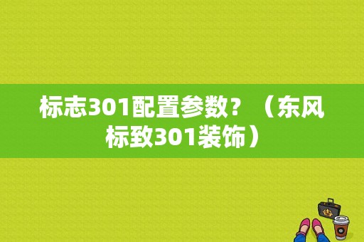 标志301配置参数？（东风标致301装饰）-图1