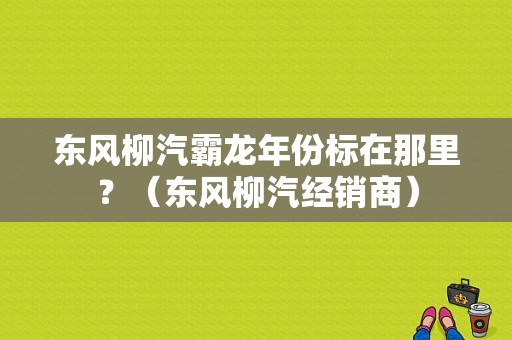 东风柳汽霸龙年份标在那里？（东风柳汽经销商）-图1
