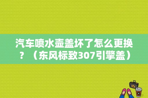 汽车喷水壶盖坏了怎么更换？（东风标致307引擎盖）-图1