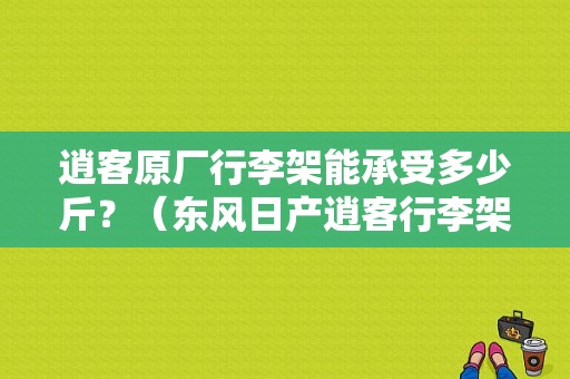 逍客原厂行李架能承受多少斤？（东风日产逍客行李架）-图1