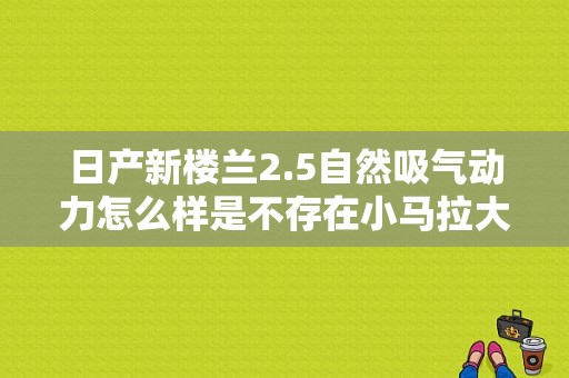 日产新楼兰2.5自然吸气动力怎么样是不存在小马拉大车？（东风日产新楼兰图片）-图1