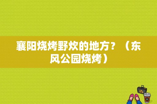 襄阳烧烤野炊的地方？（东风公园烧烤）-图1