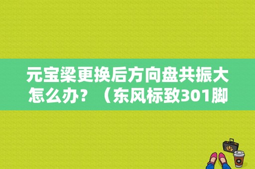 元宝梁更换后方向盘共振大怎么办？（东风标致301脚垫）-图1