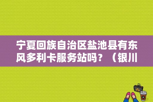 宁夏回族自治区盐池县有东风多利卡服务站吗？（银川东风销售电话）-图1