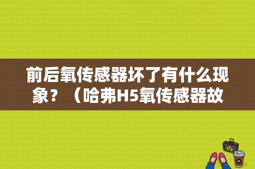 前后氧传感器坏了有什么现象？（哈弗H5氧传感器故障）-图1