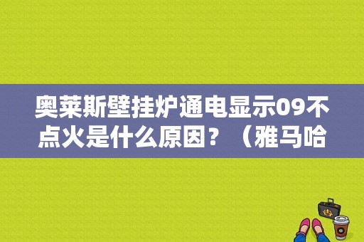 奥莱斯壁挂炉通电显示09不点火是什么原因？（雅马哈mt09常见故障）-图1