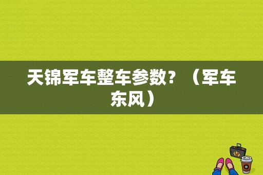 天锦军车整车参数？（军车东风）-图1
