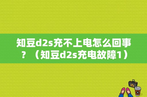 知豆d2s充不上电怎么回事？（知豆d2s充电故障1）-图1