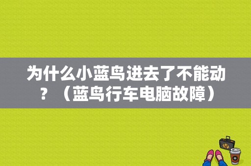 为什么小蓝鸟进去了不能动？（蓝鸟行车电脑故障）-图1