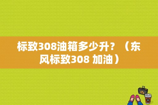 标致308油箱多少升？（东风标致308 加油）-图1
