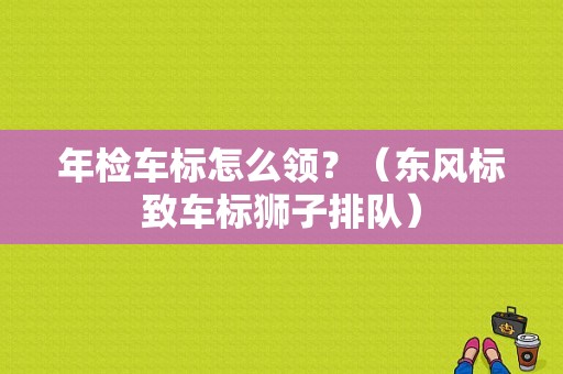 年检车标怎么领？（东风标致车标狮子排队）-图1