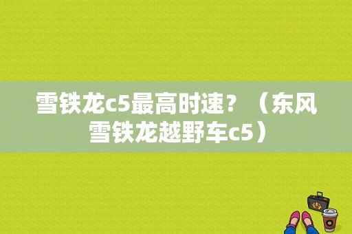 雪铁龙c5最高时速？（东风雪铁龙越野车c5）-图2