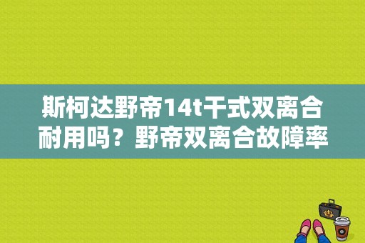斯柯达野帝14t干式双离合耐用吗？野帝双离合故障率-图1