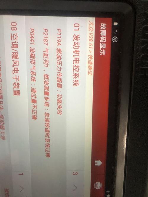 大众故障码p0441是什么意思？故障码当前值p0441-图4