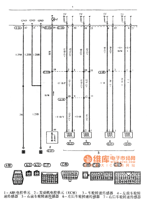 abs模块失去通讯怎么修?猎豹报恶劣路况传感器电路故障-图2 abs模块失去通讯怎么修?猎豹报恶劣路况传感器电路故障-图2