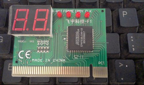 显示器不亮，主板诊断卡显示04？汽车故障码0411-图3