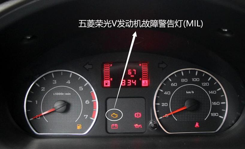 五菱荣光故障灯亮了？五菱荣光面包车故障报警-图2