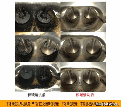 干冰清洗汽车积碳的优缺点?汽车积碳故障案例-图4 干冰清洗汽车积碳的优缺点?汽车积碳故障案例-图4