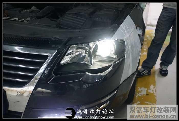 迈腾左大灯氙气灯不亮怎么修？氙气灯故障维修-图3