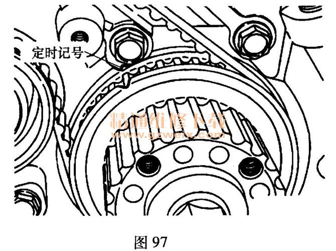 东风日产御轩正时皮带怎么对的?(东风御轩正时图)-图3 东风日产御轩正时皮带怎么对的?(东风御轩正时图)-图3