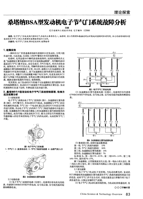 轿车电子节气门控制系统故障原因的分析与排除?(轿车节气门故障有哪些)-图2 轿车电子节气门控制系统故障原因的分析与排除?(轿车节气门故障有哪些)-图2